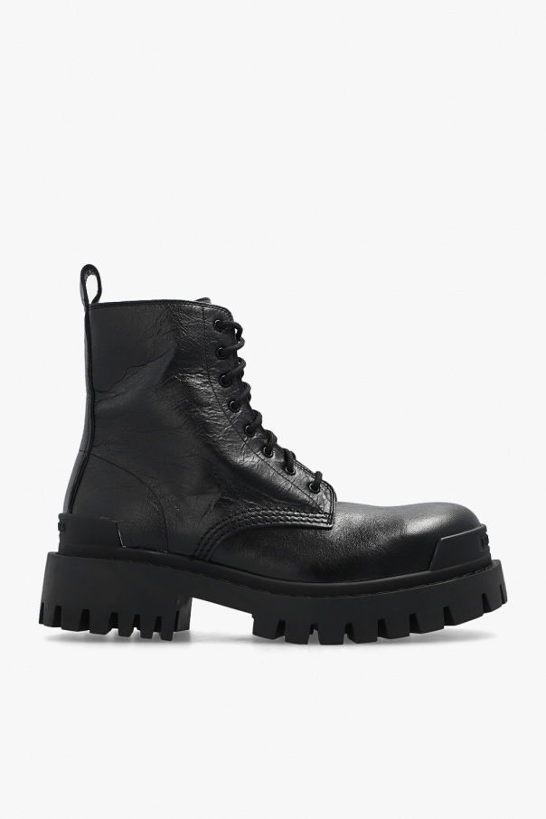 SchaferandweinerShops AG - Black 'Strike' leather boots